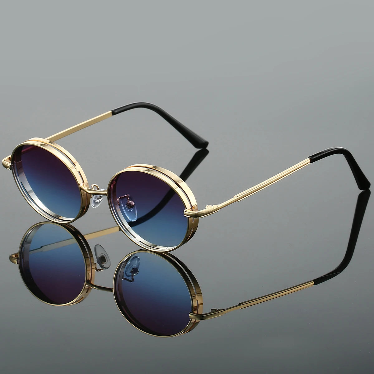 Verona Round Frame Sunglasses