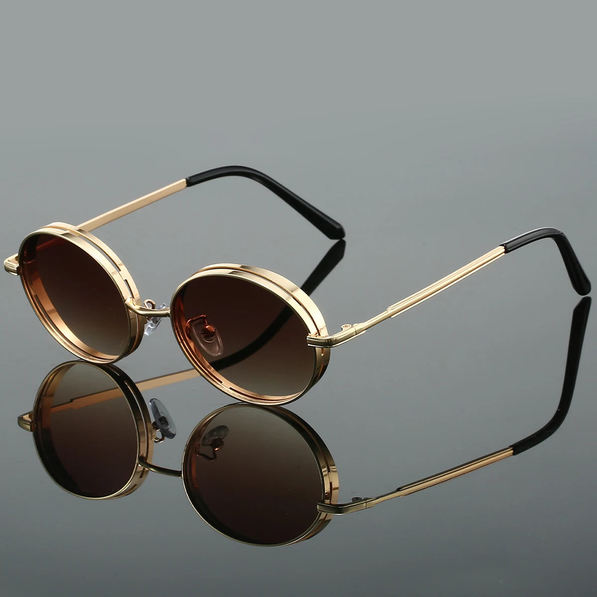 Verona Round Frame Sunglasses