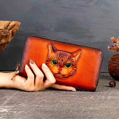 Whiskers Leather Wallet