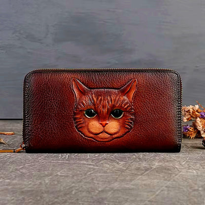 Whiskers Leather Wallet