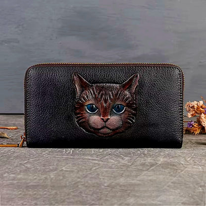 Whiskers Leather Wallet