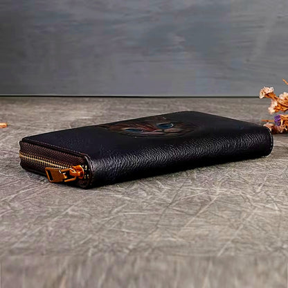 Whiskers Leather Wallet